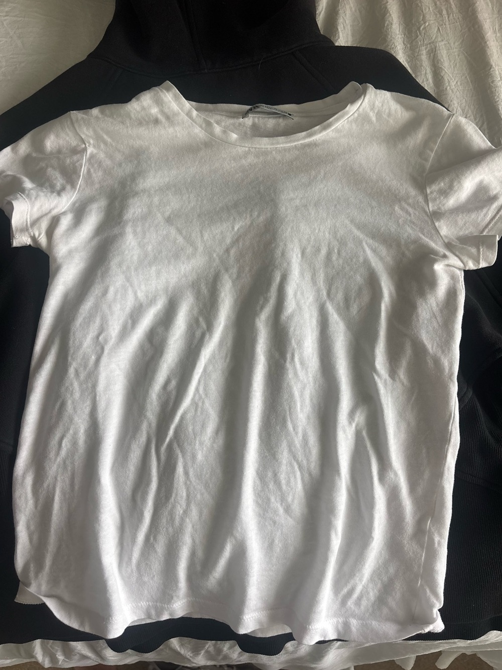 Zara white tee